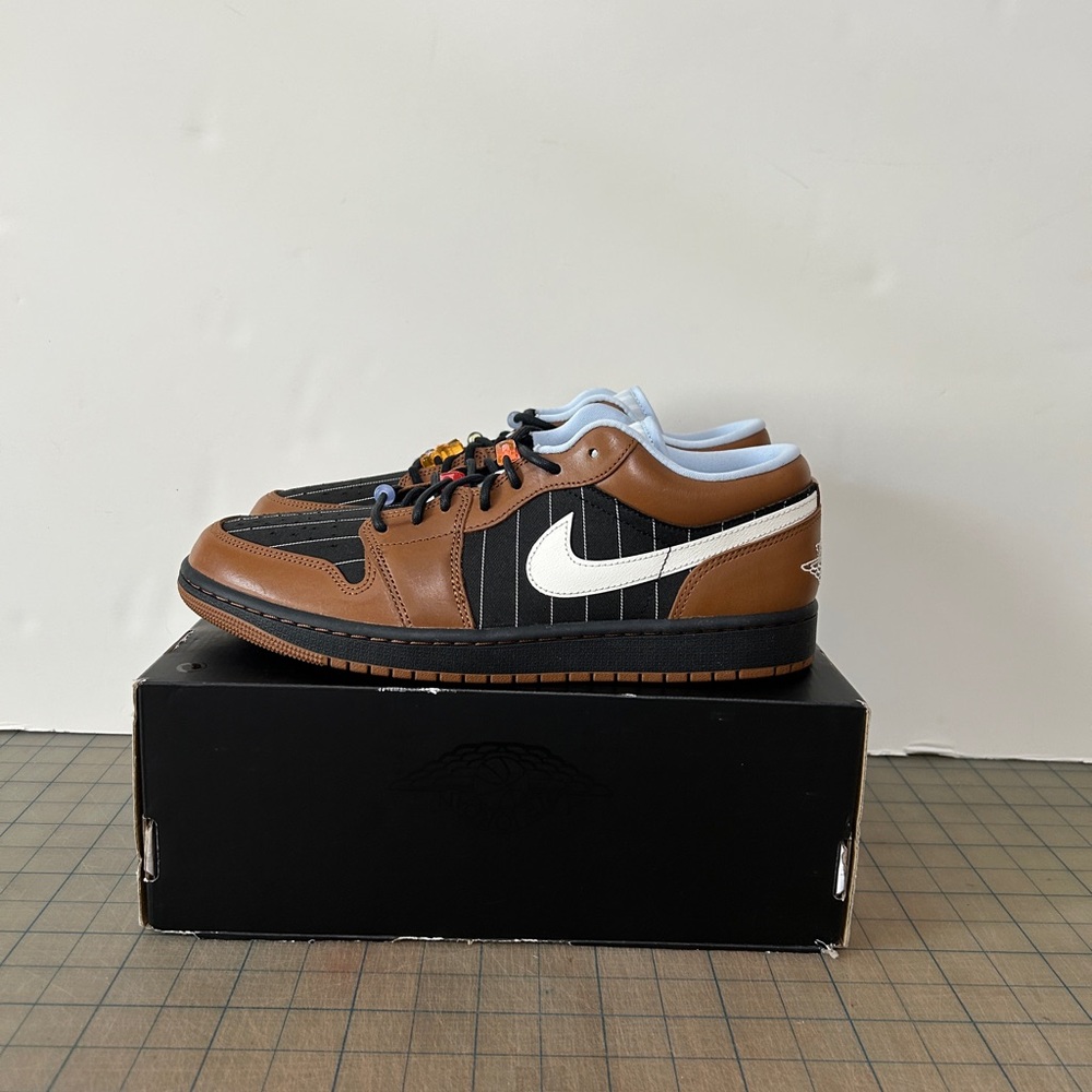 Jordan 1 Low SE ‘Black Sail Light British Tan’